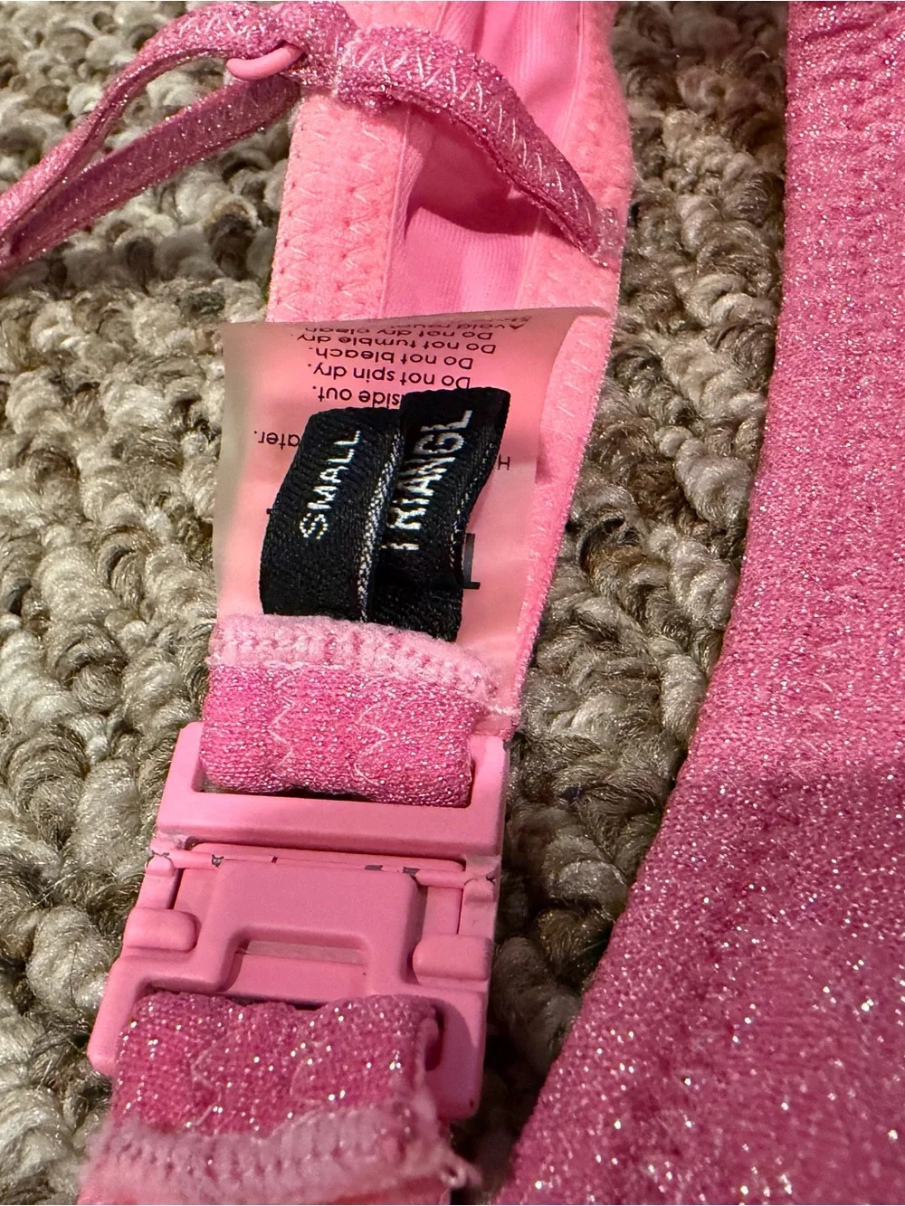 Triangl Sparkle Pink Bikini Set!